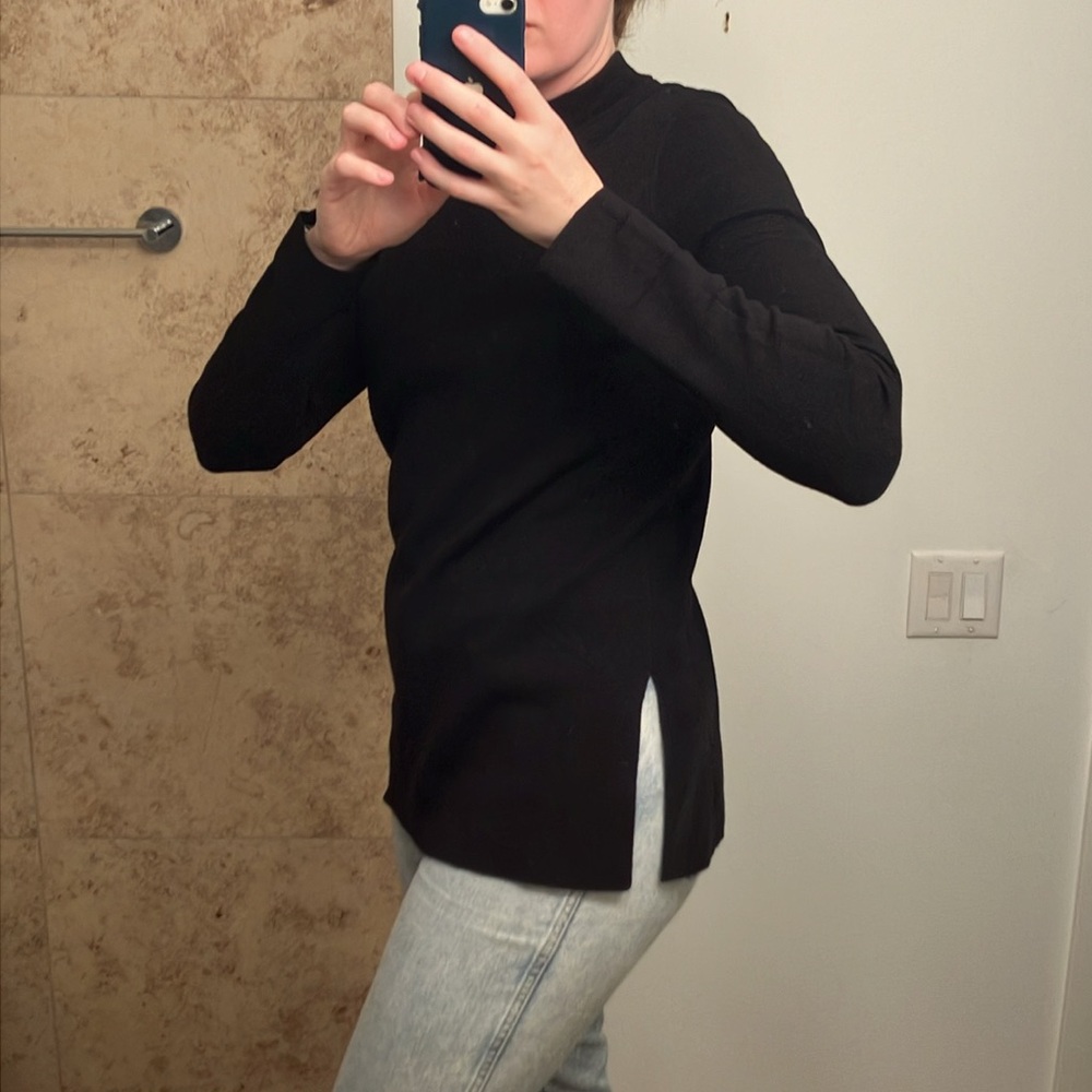 COS Black Wool Sweater- Size Extra Small